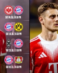 KOK体育平台官方网站-拜仁第6到第9轮将连战法鹰&amp;多特&amp;门兴&amp;药厂 10月19日凌晨国家德比